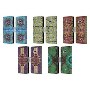 HEAD CASE DESIGNS ARABESQUE PATTERN LEATHER BOOK WALLET CASE FOR HTC PHONES 1 - Picture 1 of 7