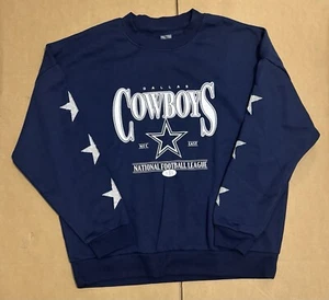 Dallas Cowboys Gameday Couture Women's Rhinestone Star Sweatshirt - M (A267) - Picture 1 of 2
