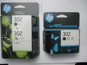 Triplepack 2 x HP 302 Black + Color for DJ DESKJET 1110 2130 3630 3631 3632 3633 - Bild 1 von 10