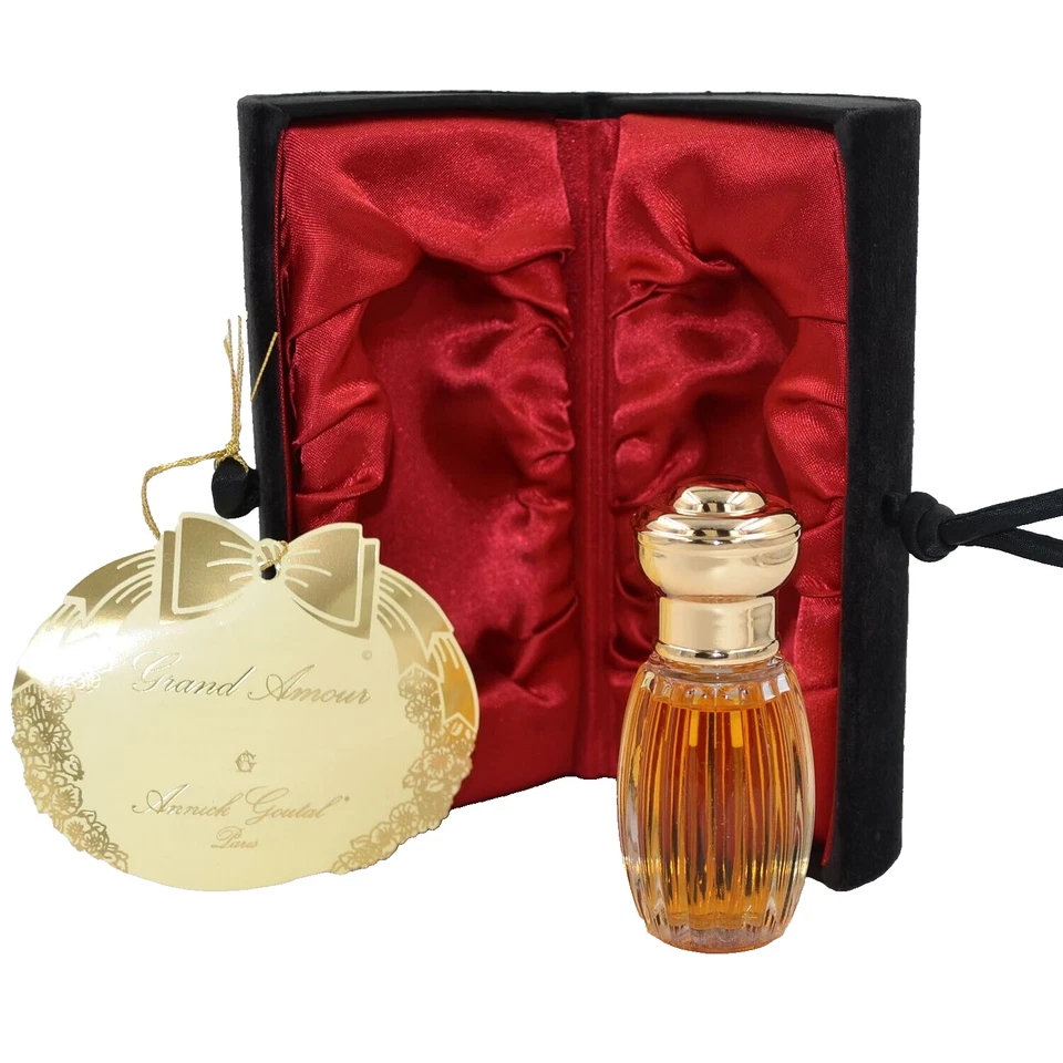 Annick Goutal Grand Amour Eau De Toilette Spray Negro Minaudiere Gamuza 0.5 fl.oz Foto 1 de 1