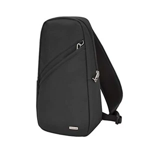 Anti-Theft Classic Sling Bag Black One Size - Picture 1 of 4