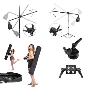 Studio Light Stand Boom Arm Photo Photography Telescopic Extension Softbox UK - Picture 1 of 46