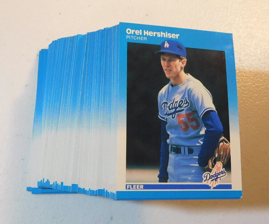 1987 FLEER BASEBALL YOU PICK YOUR CARD, COMPLETE YOUR SET #'s 441-660 (item#E58) - Image 1 of 1