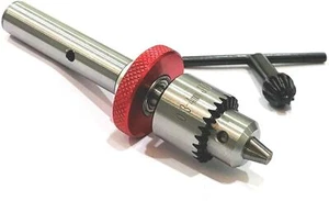 Micro Drill Adapter Miniature Quill 1/2" Shank with JT0 Drill Chuck 0.3-4 mm - Picture 1 of 5