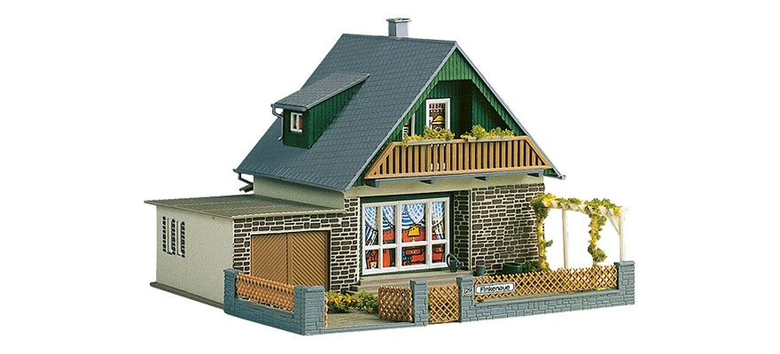 11387 Auhagen HO Casa monofamiliare con garage kit montaggio scala 1 87