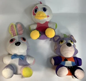 Five Nights At Freddy’s FNAF Security Breach Plush Lot Of 3 All Older 2016 - Picture 1 of 7
