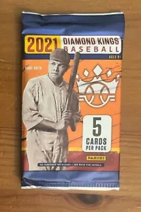 2021 Panini Diamond Kings Baseball Cards Blaster Box Wax Pack- - Picture 1 of 2