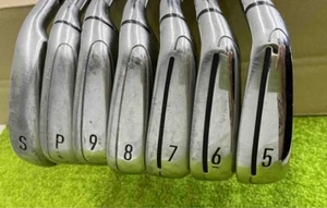 [TaylorMade] M6 Iron Set 7pcs 5-Pw,Sw Flex S Stiff REAX STEEL JAPAN-SPEC 85 - Picture 1 of 24