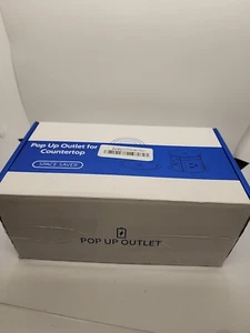 Jgstkcity Black 15A 125VAC Power Pop Up Outlet For Countertop  - Picture 1 of 10