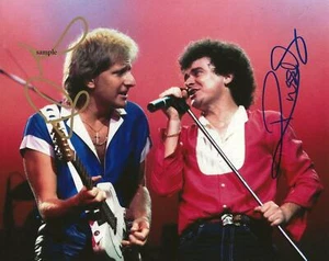 AIR SUPPLY BAND REPRINT 8X10 FOTO SIGNED AUTOGRAMM BILD MANN HÖHLE GESCHENK - Bild 1 von 1