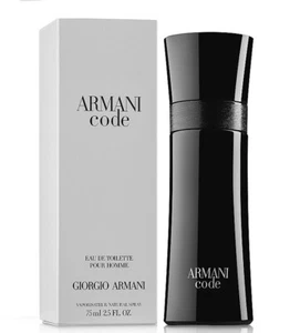 ARMANI CODE POUR HOMME By GIORGIO ARMANI 2.5oz/75ml EDT Spray TSTR NEW IN BOX - Picture 1 of 1