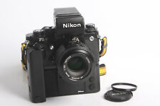 Nikon F3 AF mit AF Finder DX-1 + AF Nikkor 2,8/80 + Nikon MD-4