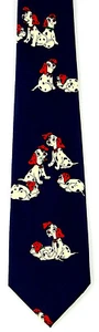 Corbata de cuello azul para hombre cachorros de dibujos animados perro dálmata fratello animal mascota  - Imagen 1 de 4