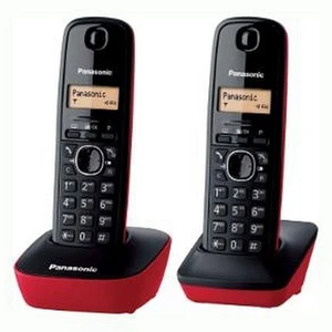 Teléfono Inalámbrico Panasonic KX-TG1612 DECT Negro - Imagen 1 de 2