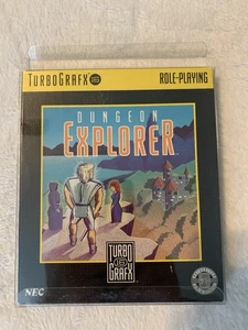 Dungeon Explorer Turbografx 16 TG-16 Complete In Box CIB Game Tested - Picture 1 of 21
