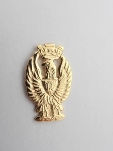 Polizia di Stato : Spilla da giacca in Oro Giallo 18 Kt (750) con Aquila Simbolo - Picture 1 of 10