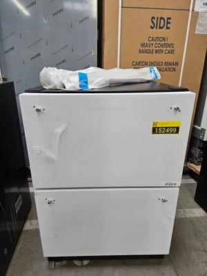 GE Cafe CDE06RP4NW2 24" Matte White Dual-Drawer Refrigerator NOB #152499 BP - Image 1 of 4