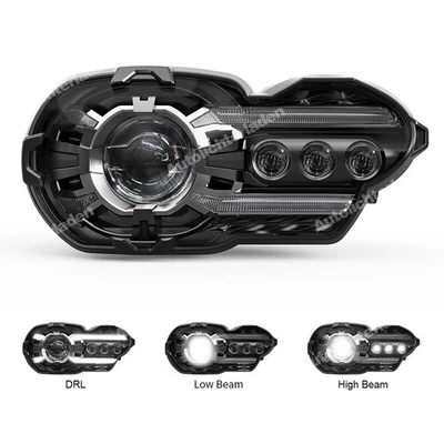 LED Hauptscheinwerfer FÜR BMW K1200R  05 - 2009 K1300R 2010 - 2012 K43 HEAD LAMP - Bild 1 von 4