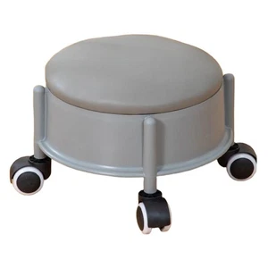 Low Roller Seat Stool Universal Swivel Casters for Garage Salons Living Room - Picture 1 of 25