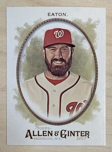 ADAM EATON SP - 2017 Topps Allen and Ginter #311 - WASHINGTON NATIONALS - Picture 1 of 2