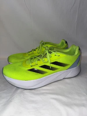 Adidas Duramo SL IF7256 Mens Sneakers 14 Lucid Lemon Wonder Blue Running Shoes - Image 1 of 4