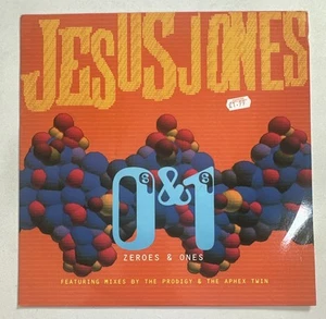 Jesus Jones - Zeroes & Ones 12” Vinyl Single Electro Breakbeat EX / EX - Picture 1 of 6