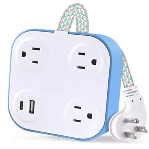 CyberPower DS304UCBL Surge Protector and Charger, 3 Grounded AC Outlets, 1000 - Picture 1 of 2