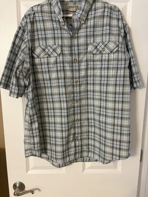 Duluth Trading Co Men's XL short sleeve button down shirt - Image 1 of 4