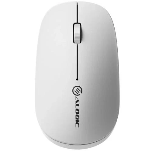 Alogic Echelon USB-C Rechargeable Wireless Mouse - White [AMBT4KWH] - image 1 of 1