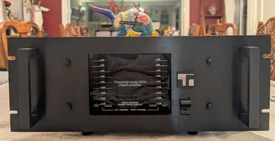 Threshold 400A Power Amplifier, New Power Caps + - Image 1 of 4