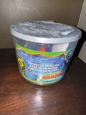 2019 NUEVO Cómo entrenar a tu dragón El mundo oculto Cubo de 25 figuras de dragones Foto 1 de 3