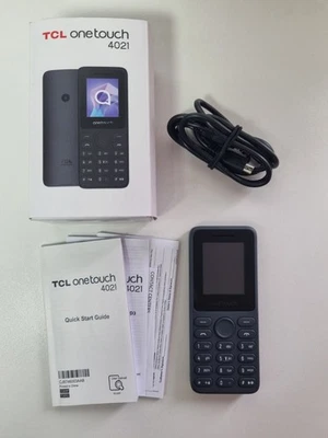 Handy TCL OneTouch 4021 Dual SIM Einfaches Telefon Einfache Bedienung - Brandneu - Bild 1 von 4