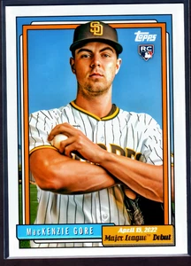 2022 Topps Archives - 1992 Topps Major League Debut Mackenzie Gore #358 (RC) - Bild 1 von 1