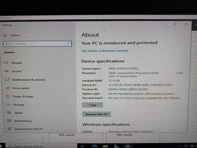 Dell PowerEdge R815 2U Server 4x Opteron 6380 2.40Ghz 64 Cores 32GB RAM No HDDs - Image 1 of 2