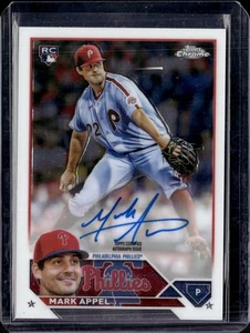 2023 Topps Chrome Mark Appel Rookie Base Auto Phillies NM-MINT++ - Picture 1 of 2