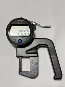 MITUTOYO 547-401 Digital Thickness Gauge 0–12 mm 0.001 mm Resolution Used - Picture 1 of 3