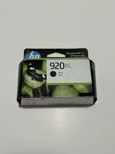 Authentic HP 920 XL BLACK Ink Cartridge (CD975AN) Expires 01-2025 Brand New - Picture 1 of 2