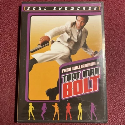 That Man Bolt (DVD, 1973) Fred Williamson BLAXPLOITATION Foto 1 de 2
