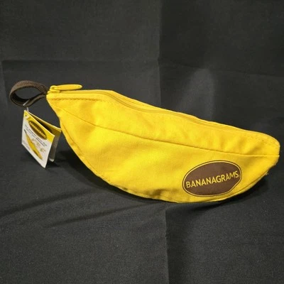 Bananagrams Crossword Family Fun Game Bananagram Word Play Banana 100 Complete - Image 1 of 2