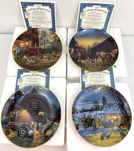 Complete Set of 4 Dave Barnhouse Remembers Plate Collection- Bradford Exchange - Picture 1 of 9