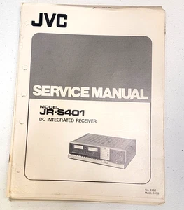 JVC JR-S401 Receiver Service Manual *Original* - Picture 1 of 1