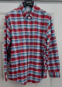 CAMICIA BROOKS BROTHERS REGENT UOMO COTONE PLAID B-DOWN MANICA LUNGA TAGLIA XL NUOVA SENZA ETICHETTE - Foto 1 di 8
