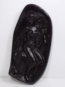 Original Gusseisen Figur Akt Nude Wandrelief Design Künstler SHW Hüttenwerke - Bild 1 von 13