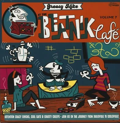 Various - Greasy Mike At The Beatnik Cafe (LP) - Vinyl Rock & Roll - Bild 1 von 2