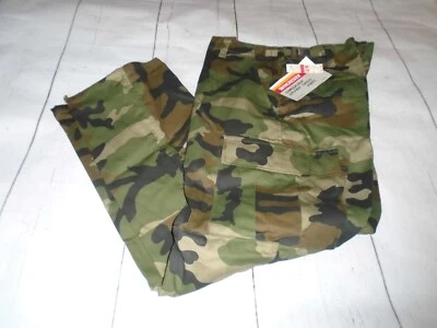 NOS Camo Print Six Pocket Vintage Men's WINCHESTER Cargo Hunting Pants 38 x 32 - Image 1 of 4
