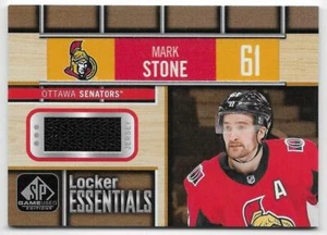 18/19 SP GAME USED LOCKER ESSENTIALS GAME JERSEY Mark Stone #LEST GROUP B - Picture 1 of 1