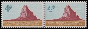 US 1191 Statehood New Mexico 4c horz pair MNH 1962 - Picture 1 of 1