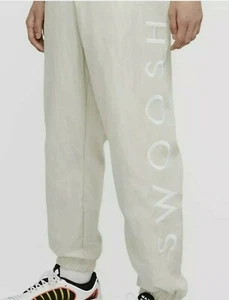 Nike Sportswear Swoosh pantaloni da jogging pista tessuto osso chiaro DJ0478-072 taglia XXL - Foto 1 di 5