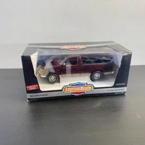 Ford F150 XLT Truck American Muscle, 1:18 Scale, Burgundy Red, 1997 Die Cast 722 - Picture 1 of 10
