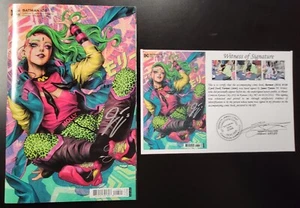 Batman (2016) #108 (variante Artgerm Card Stock) FIRMATO James Tynion IV Notarizzato - Foto 1 di 6